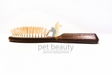 Hundebrste | pet beauty thermo Eschenholz | 20mm Holzstifte