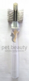 ActiVet Brush SOFT 4,5cm gold Flitter | exklusive Brsten fr Hunde und Katzen