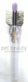 ActiVet Brush FIRM lila Flitter 4,5cm | exklusive Brsten fr Hunde und Katzen