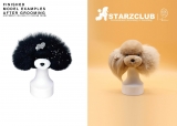 Starzclub Aprikot-farbenes Fell für Hunde-Modellkopf