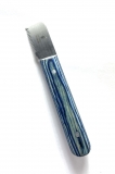 pet beauty Trimmmesser als Satz oder einzeln | 6 Stck | blauer Holzgriff | Gesamtlnge 14cm