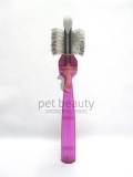 ActiVet Pro Brush Stark 4,5 cm lila | exklusive Bürsten für Hunde und Katzen