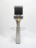 ActiVet Pro Stark Coat Grabber 4,5 cm silber | exklusive Brsten fr Hunde und Katzen