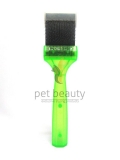 ActiVet Pro Brush Weich 4,5 cm grn | exklusive Brsten fr Hunde und Katzen